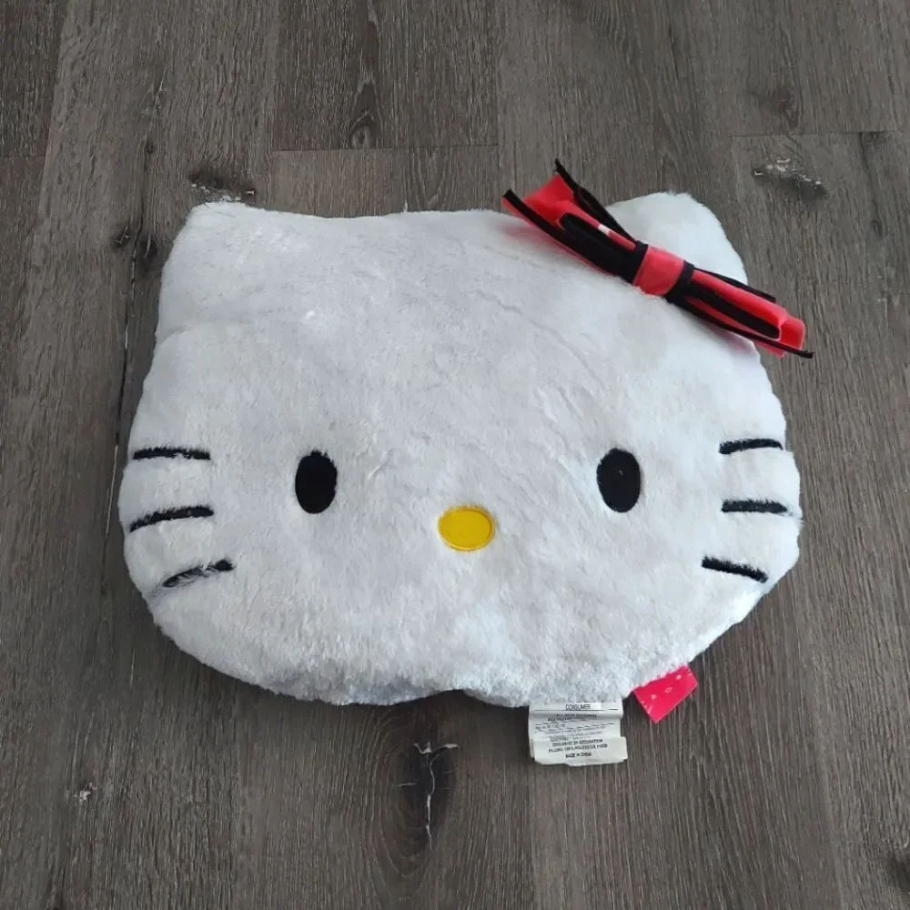 Hello Kitty Head Plush Cushion Pillow 18×14